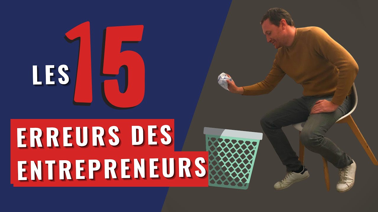 ⚡Les [ 15 ERREURS ] des entrepreneurs - Expert-Comptable - Cabinet FICO - Grégory PROUVOST