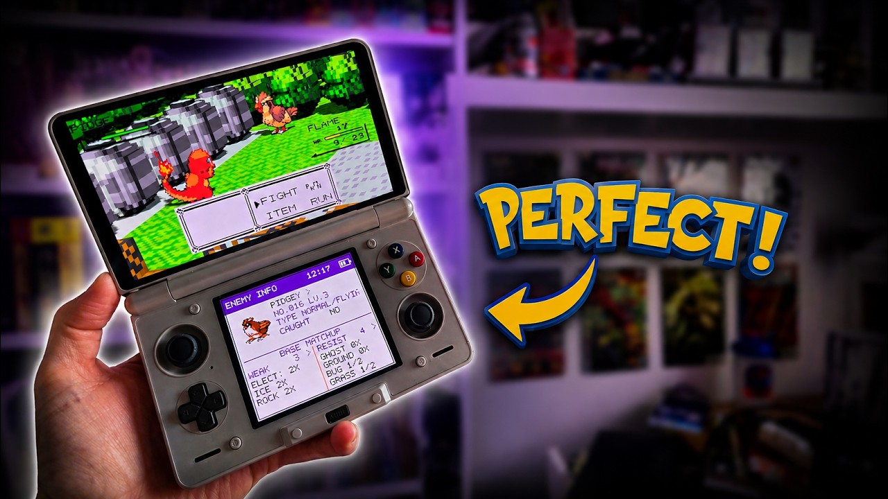 НОВЫЕ обновления Pok&eacute;mon 1-го поколения ВЫГЛЯДЯТ ПОТРЯСАЮЩЕ на AYN Thor