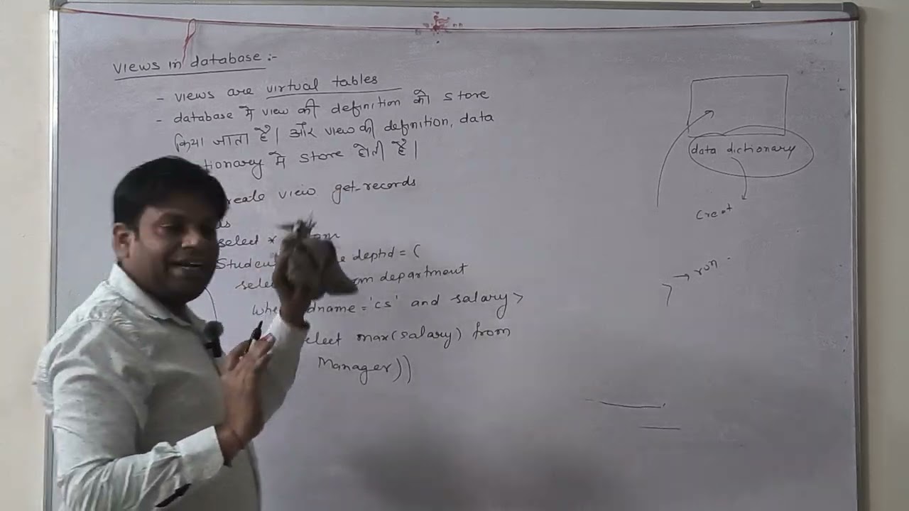 DBMS part 10 ( views, triggers, users of DBMS, DBMS architecture, nosql)