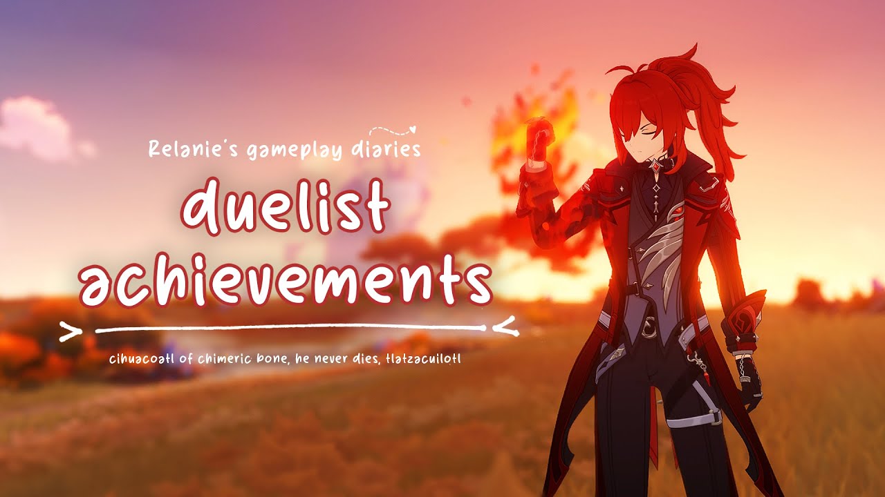 Working on Duelist achievements, part 2 ⋆. 𐙚 ˚ | Cozy Genshin Impact gameplay