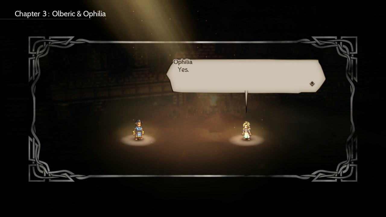 Octopath Traveler - Olberic Chapter 3 Party Chat/Travel Banter