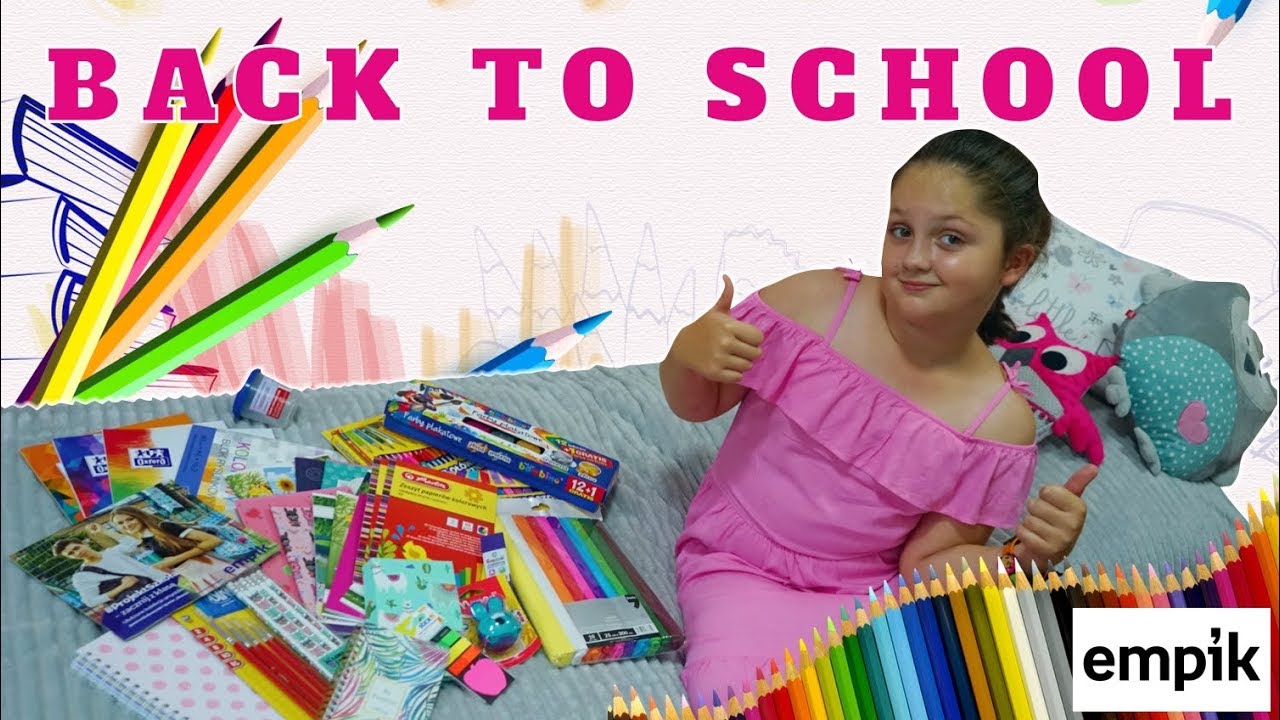 BACK TO SCHOOL 2018 🏫 HAUL ZAKUPOWY 📔 EMPIK 😃