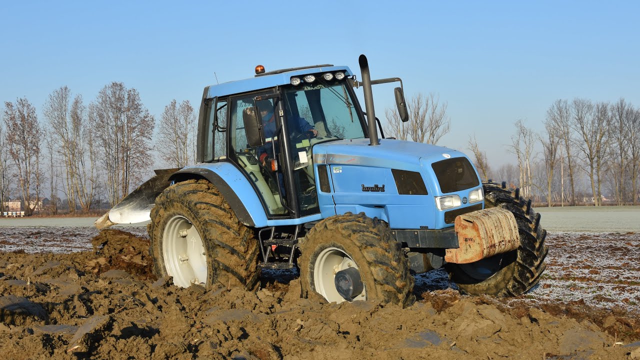 Landini Legend 130 Turbo & Ermo monovomere | Aratura | [FHD]