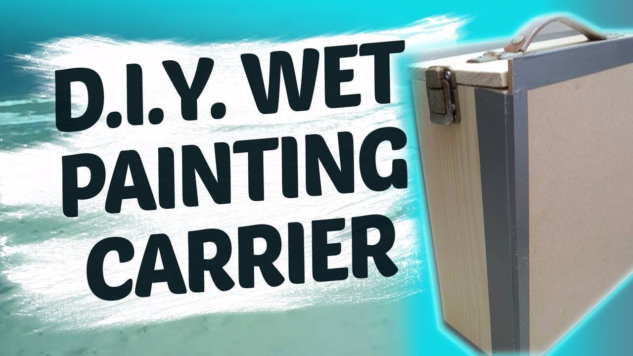 How to Make a Wet Panel Carrier - Plein air Painting - Roos Schuring