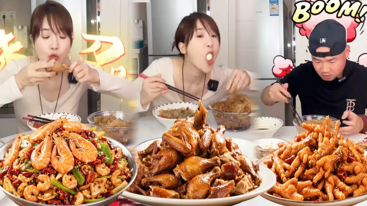 自私老公把鸡腿藏起来，我支开他全吃了，他看见鸡骨头急哭了！