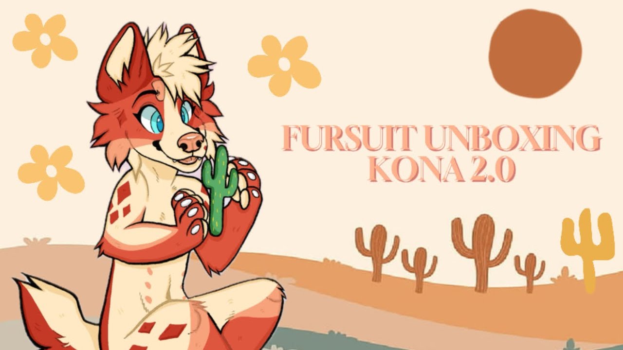 Fursuit unboxing! || Kona 2.0 :)
