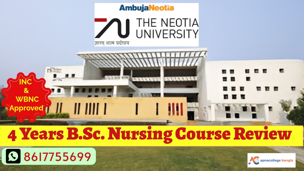 BSc Nursing I The Neotia University I Top Nursing College in Kolkata I TNU I JENPAS 2025
