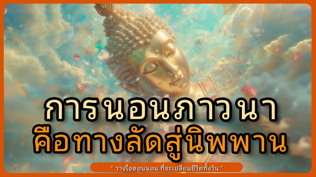 การนอนภาวนา คือทางลัดสู่การปล่อยวางและนิพพาน l ฟังธรรมก่อนนอน นอนฟังธรรม l หลับตาฟังธรรม