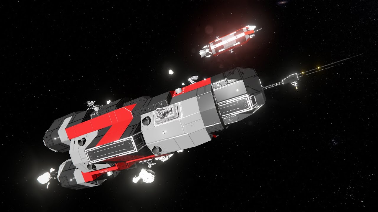 The Expanse battles in Space Engineers