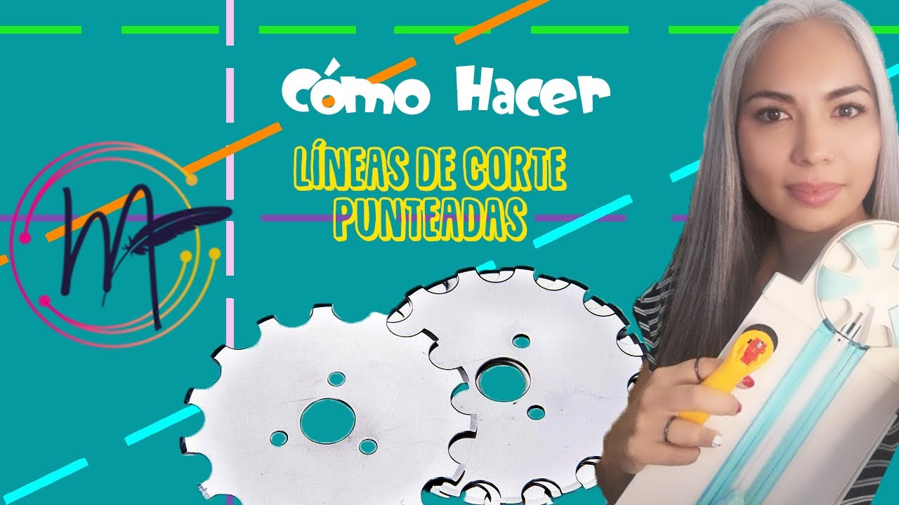 Cómo hacer una linea de corte punteada