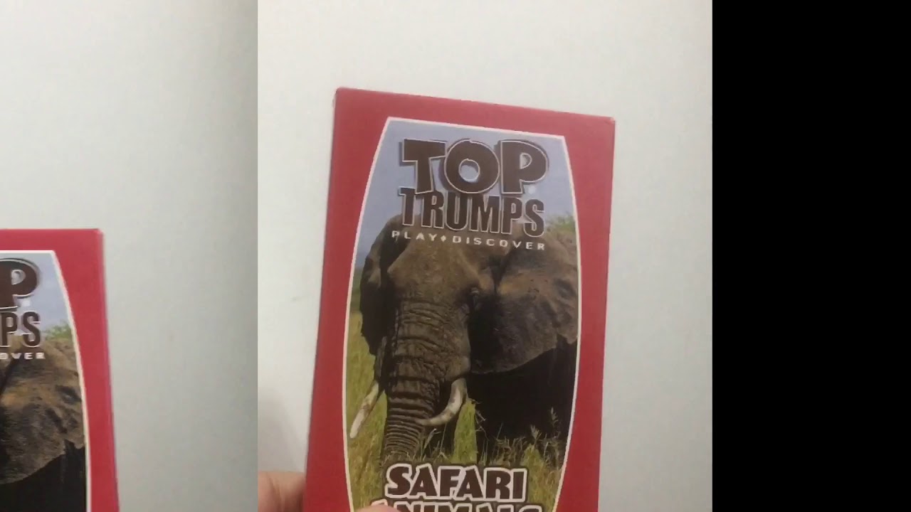 Opening top trump card pack