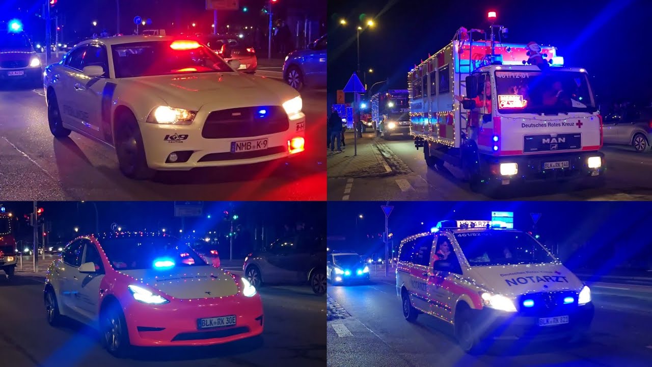 Lichterfahrt der Feuerwehr Naumburg (Saale) 2025