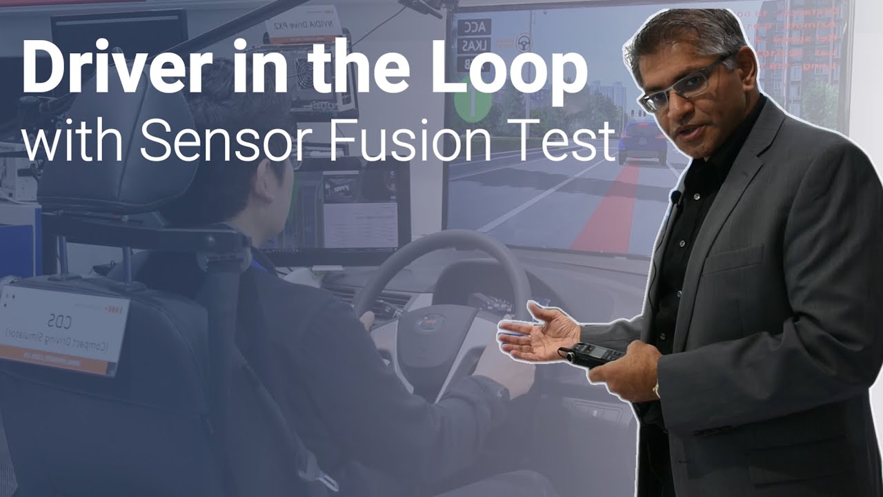 Driver in the Loop with Sensor Fusion Test | Automotive Testing Expo China 2018