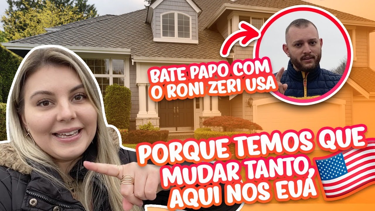 COMO &Eacute; A MORADIA NOS EUA E PORQUE OS IMIGRANTES SE MUDAM TANTO 🇺🇸|Bate-papo com Roni Zeri USA