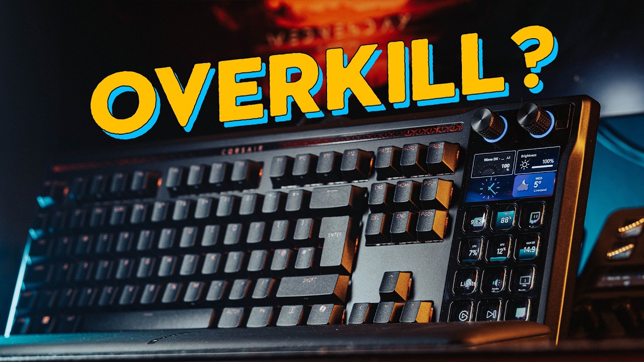 Elgato Stream Deck в клавиатуре? - Corsair Galleon 100 SD