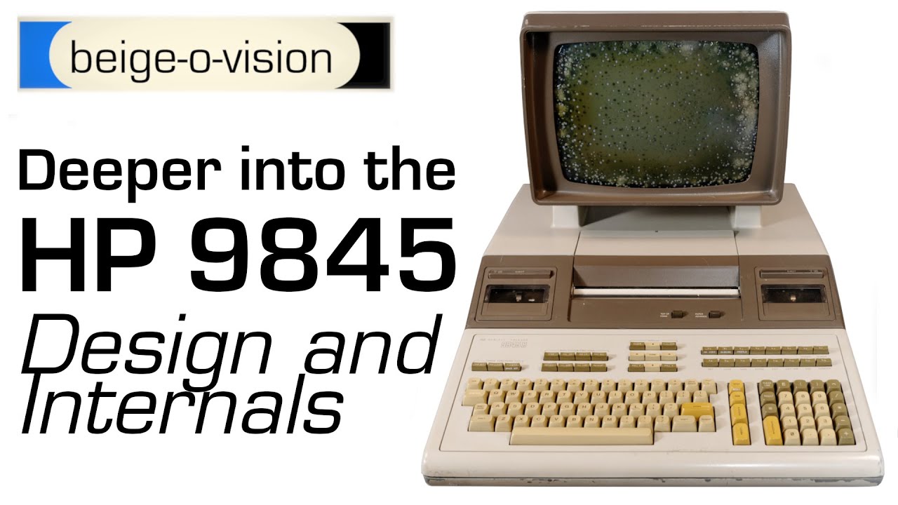 Deeper into the HP 9845: Design and Internals