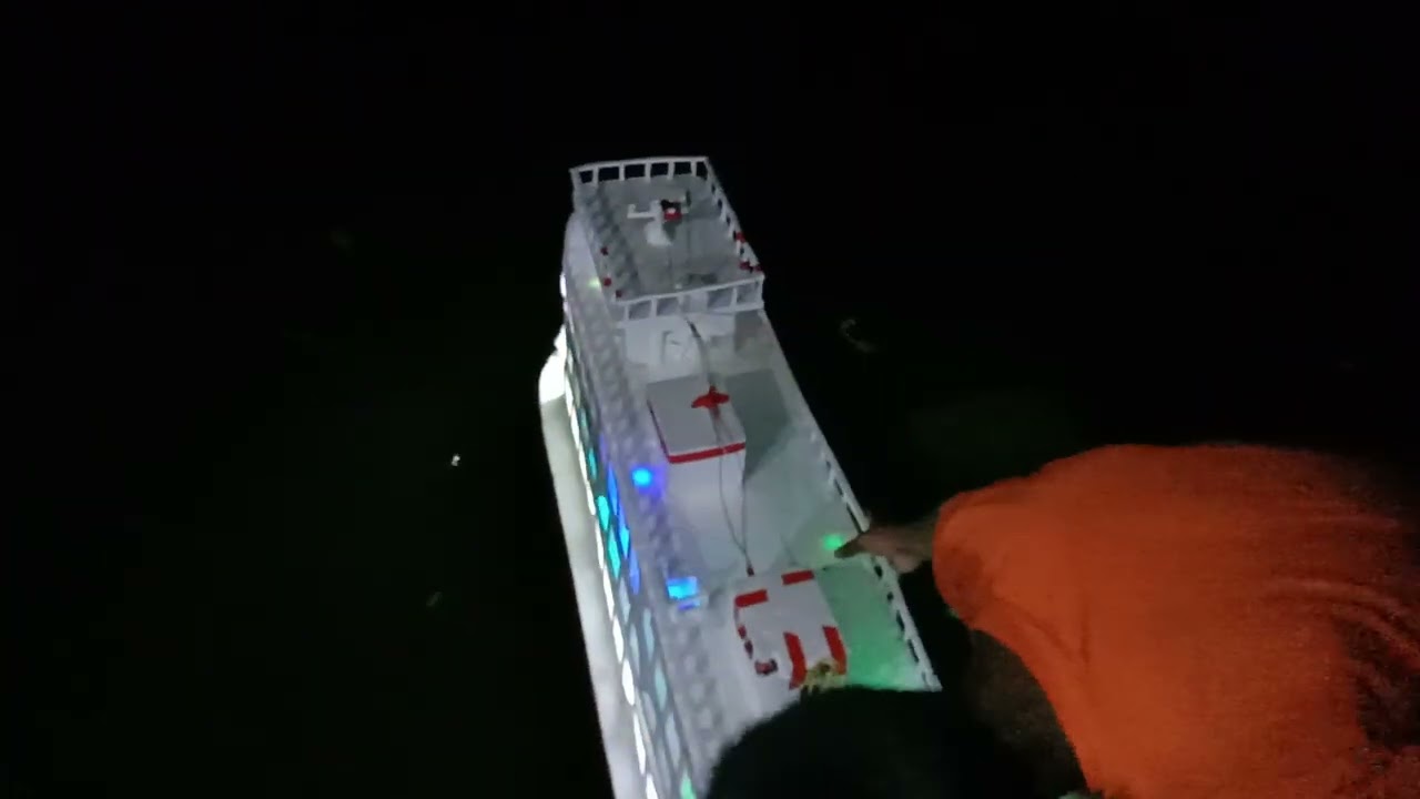 বাচ্চাদের তৈরি লঞ্চ/দশমিনা পটুয়াখালী/ফোমের লঞ্চ/হাতে তৈরি লঞ্চ/Hate banano lonce/Md Emon hossain