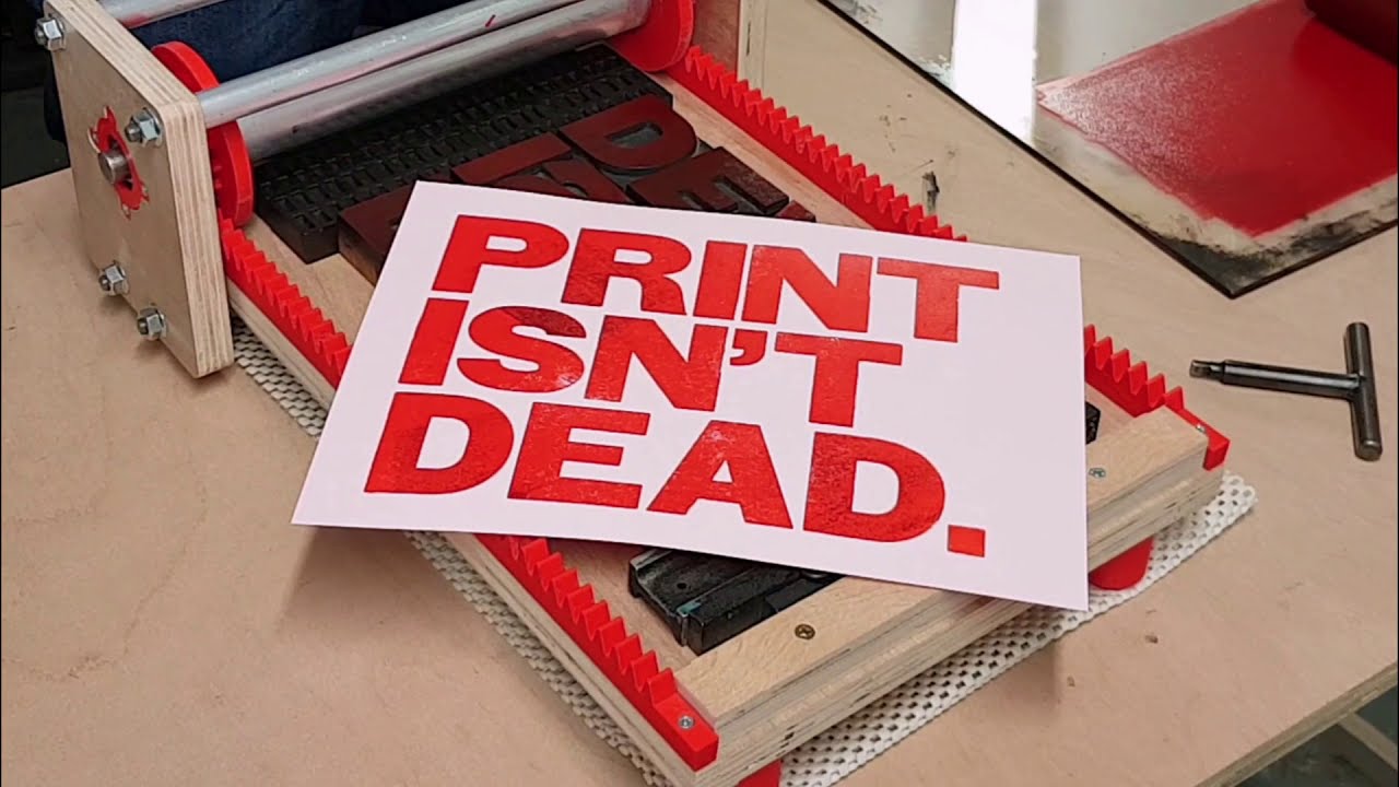 Let's Get Printing - Letterpress Printing with a difference...