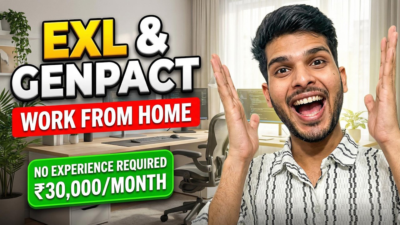 EXL Company in Job 🥳 | Genpact Company | EXL Company Hiring | Work From Home | The Ravi Vlogs