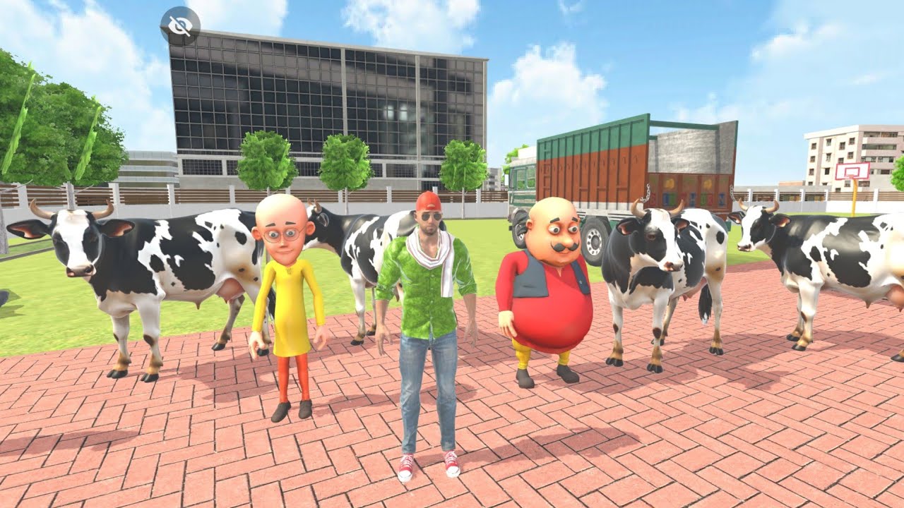 Franklin ne village mein cow purchase Kiya🐄 Indian auto game 🎮 Indian Theft auto simulator gameplay 