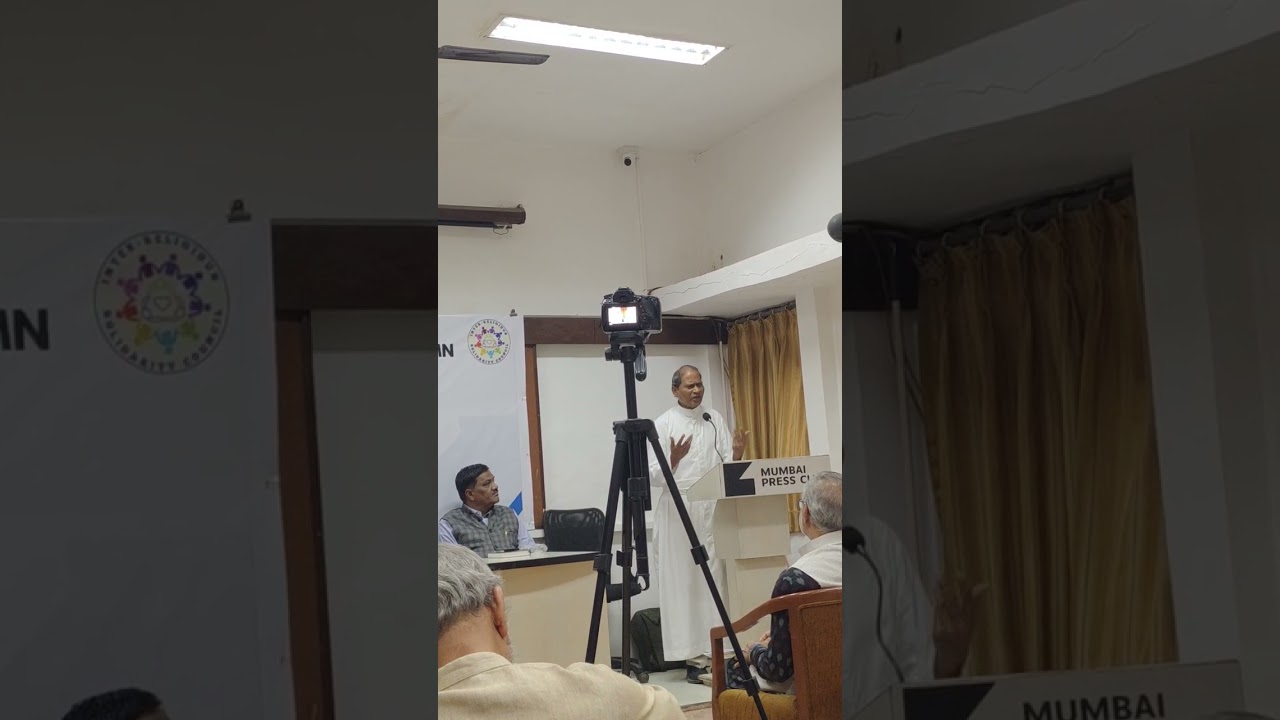 Mumbai Press Club Conference To Condemn Anti-Christian Violence across India Jan2026