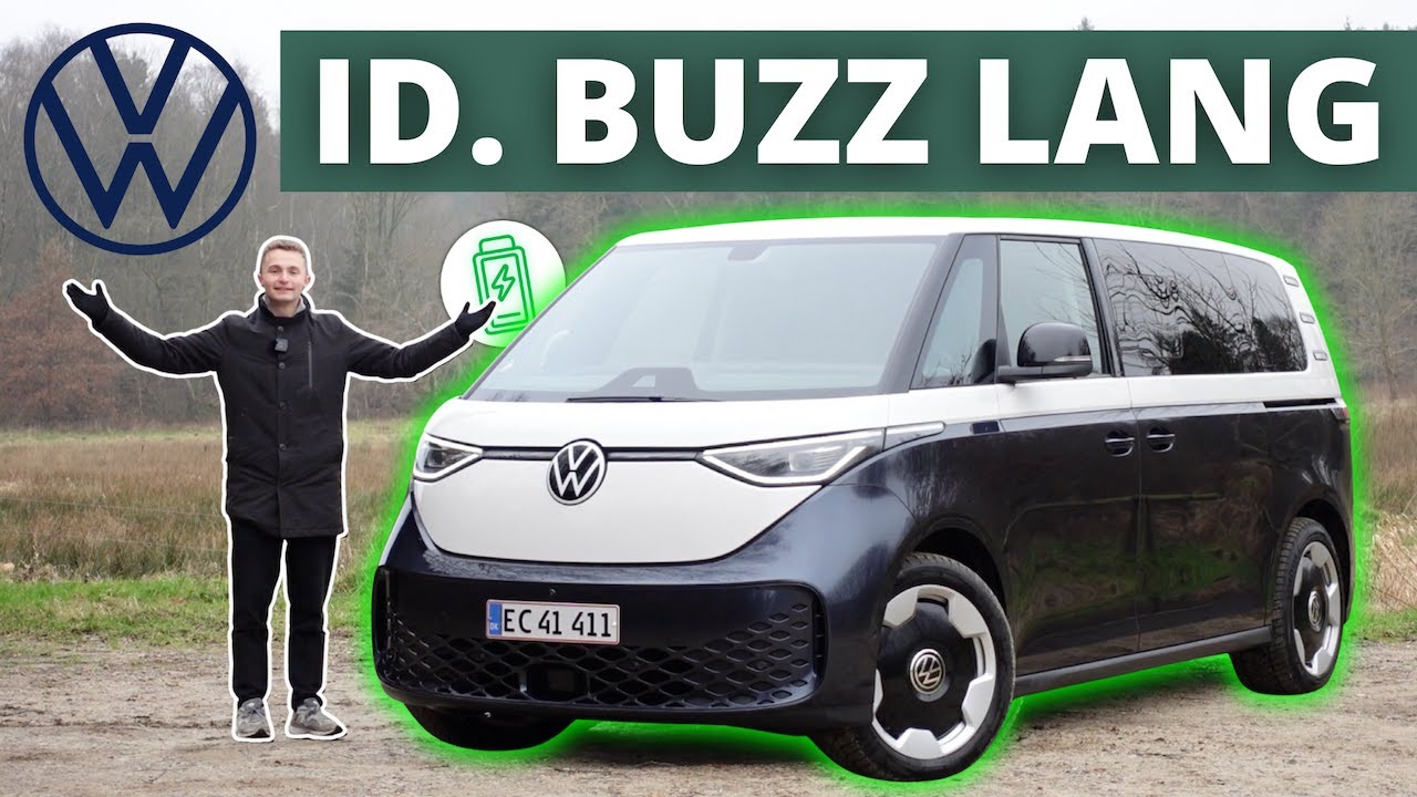 Endelig er ID. Buzz (n&aelig;sten) PERFEKT! Volkswagen ID. Buzz LANG test