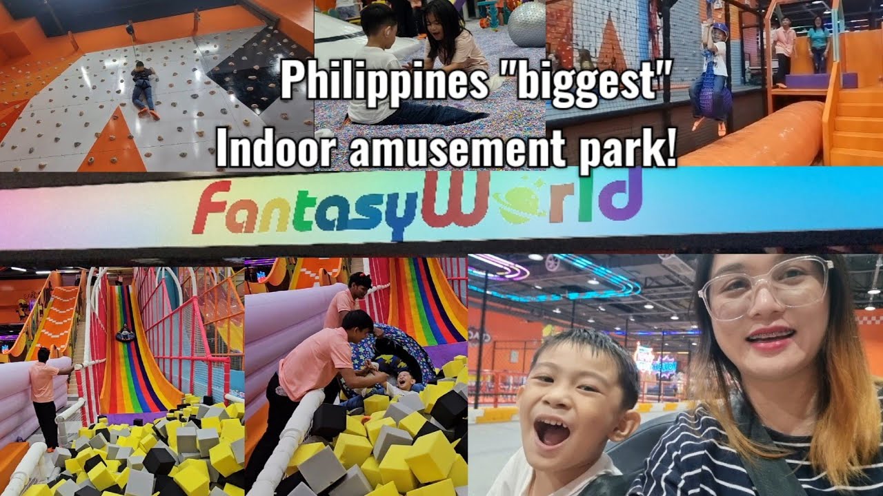 FANTASY WORLD SM FAIRVIEW FIRST TIME EXPERIENCE! / BIGGEST INDOOR AMUSEMENT PARK IN PH! 🇵🇭