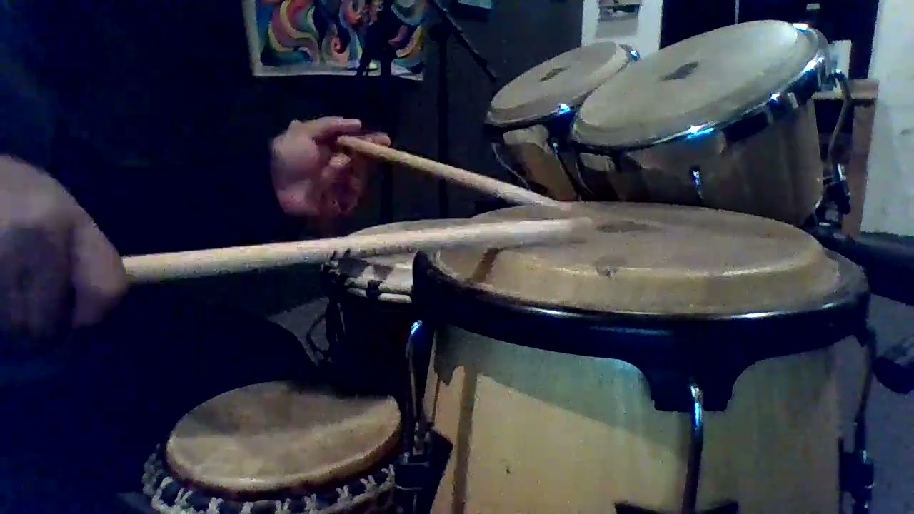 Percussion solo recorded from a chromebook part 1