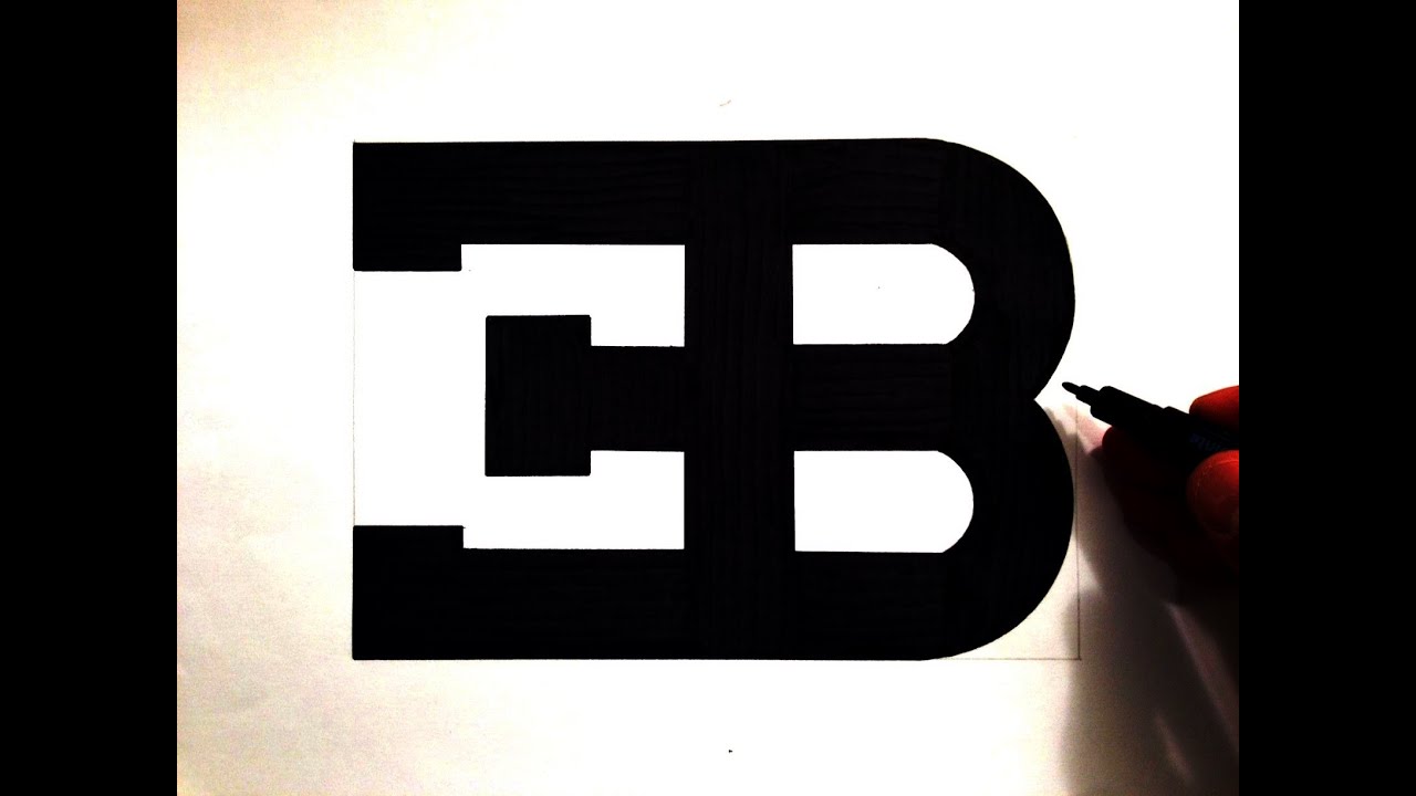 How to draw the Bugatti Logo