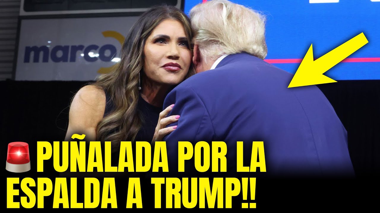 ESTÁN TRAICIONANDO A TRUMP Y YA SABEMOS QUIÉN ES