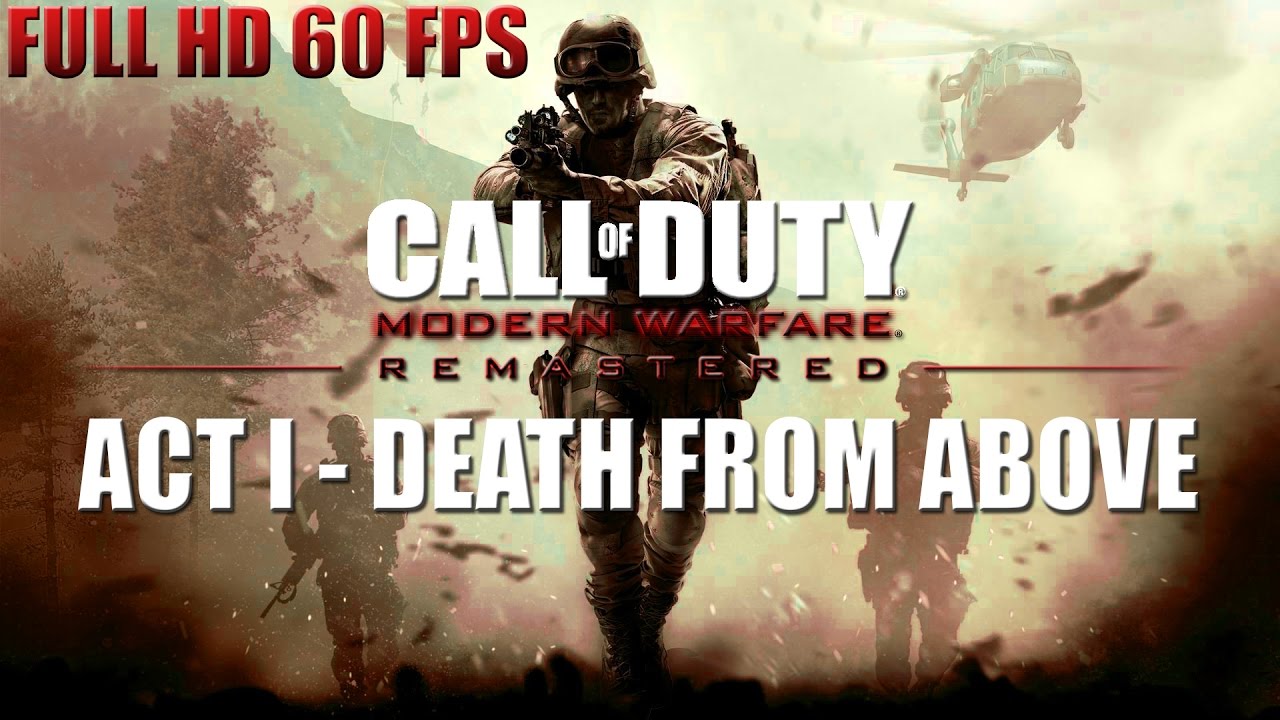 Call of Duty: Modern Warfare Remastered - Mission 8 - Death From Above - No Commentary Walkthrough