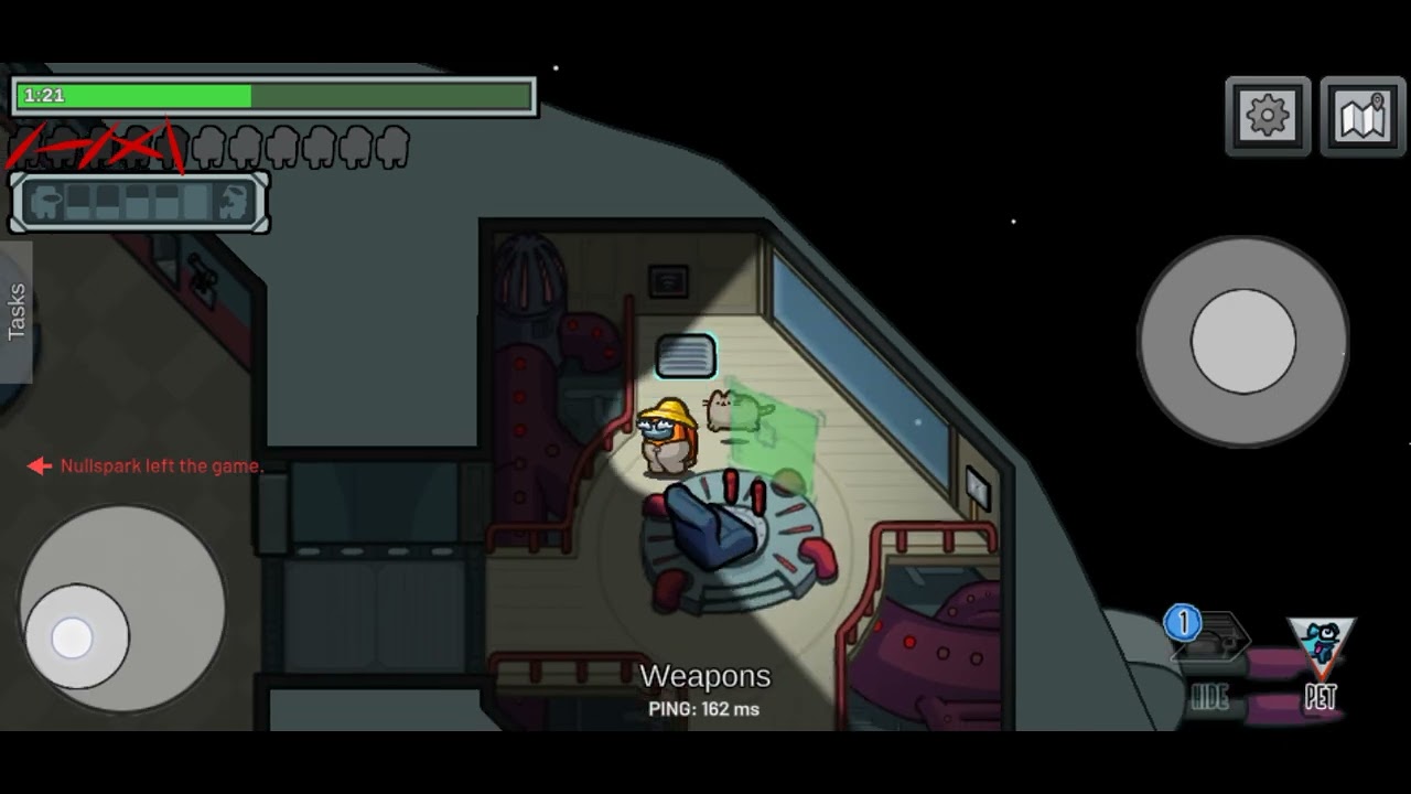 First time play among us and l am so Happy and l am win 