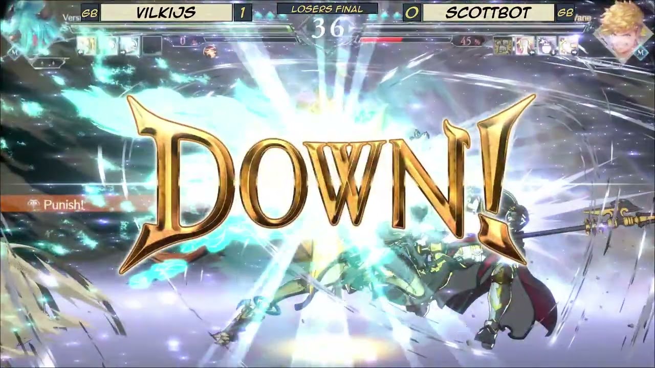 Battle By The Wey #14 - GBVSR - Losers Final - Vilkijs vs Scottbot