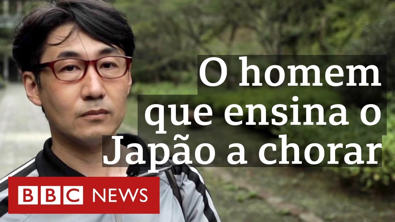 O homem que ensina japoneses a chorar e expressar emoções