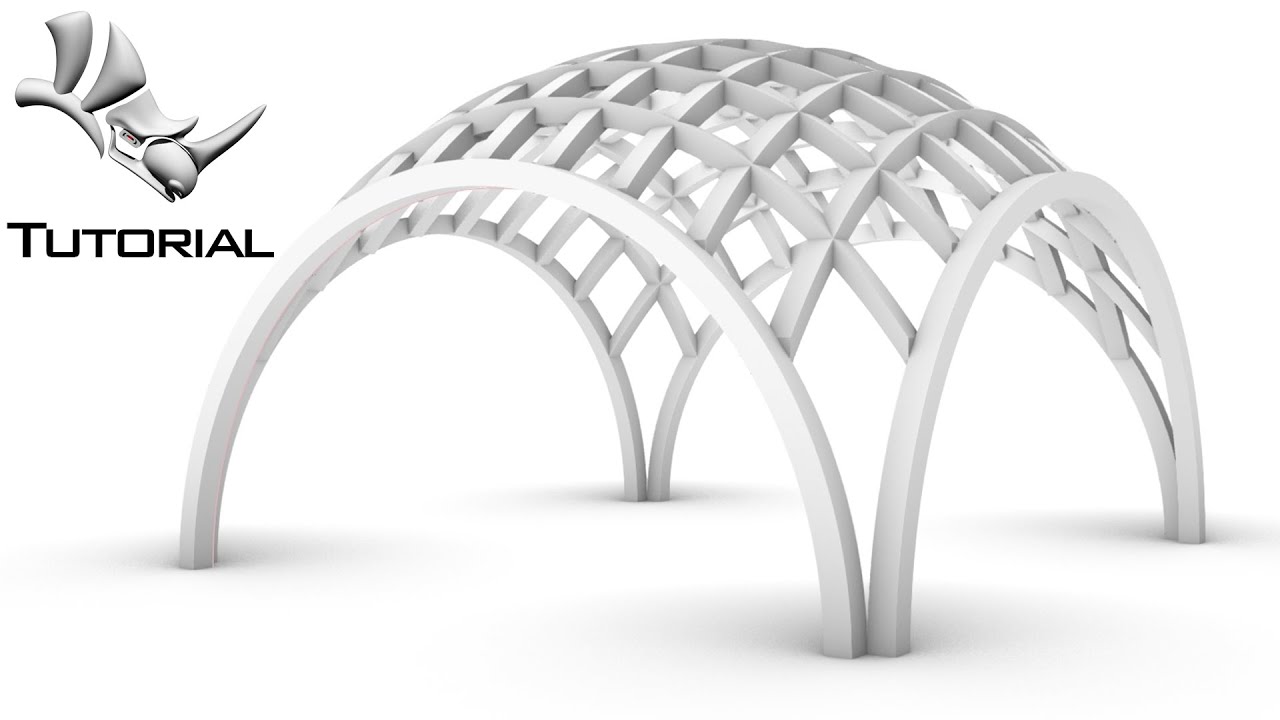 Dome in Rhino tutorial by The.DesignGuide | Rhino Project Design | Step by Step Rhino Tutorial