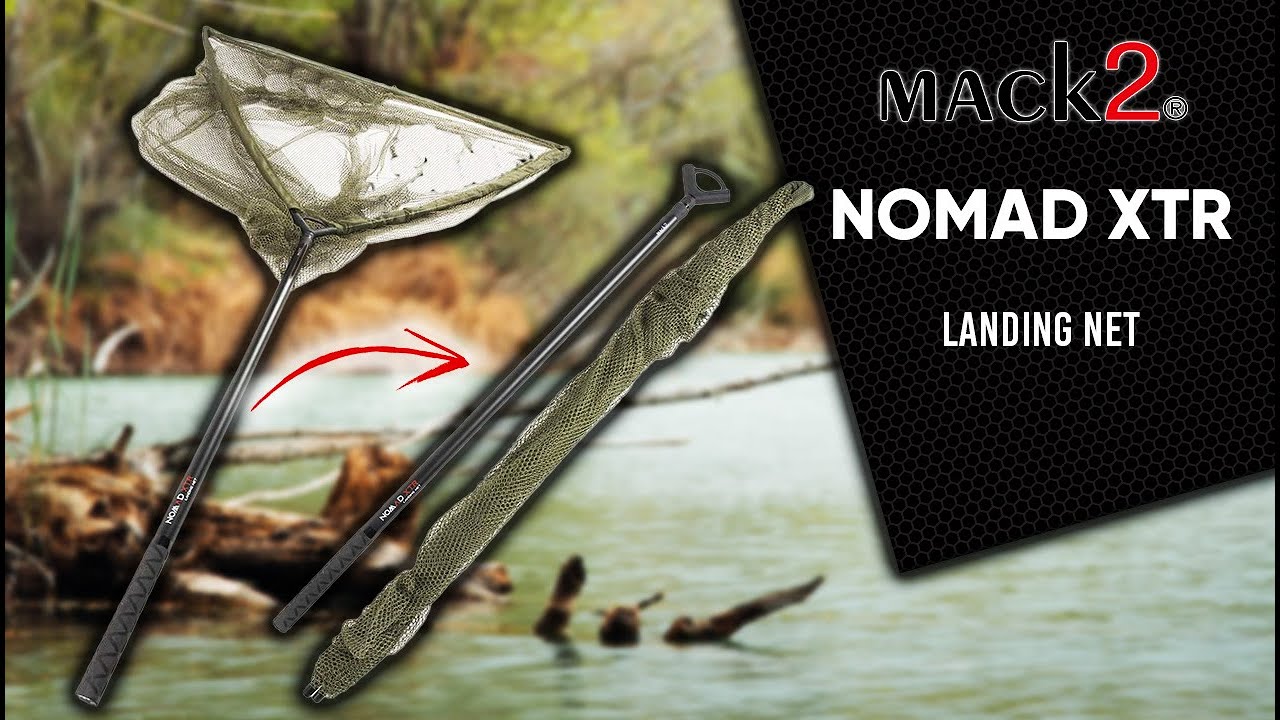 Épuisette NOMAD XTR compacité et fiabilité  !