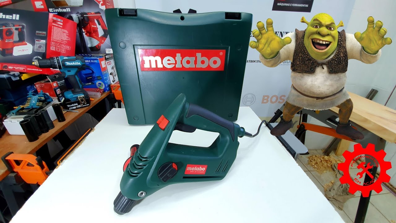 Esse e Ogro!!! Martelete Metabo 450Watts BHE20 Compact (Rotary Hammer Drill)