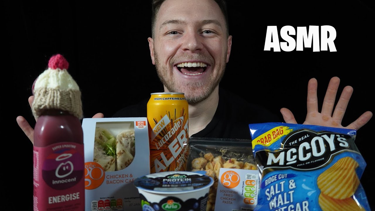 ASMR UK Meal Deal - Soft Whispers & Mukbang