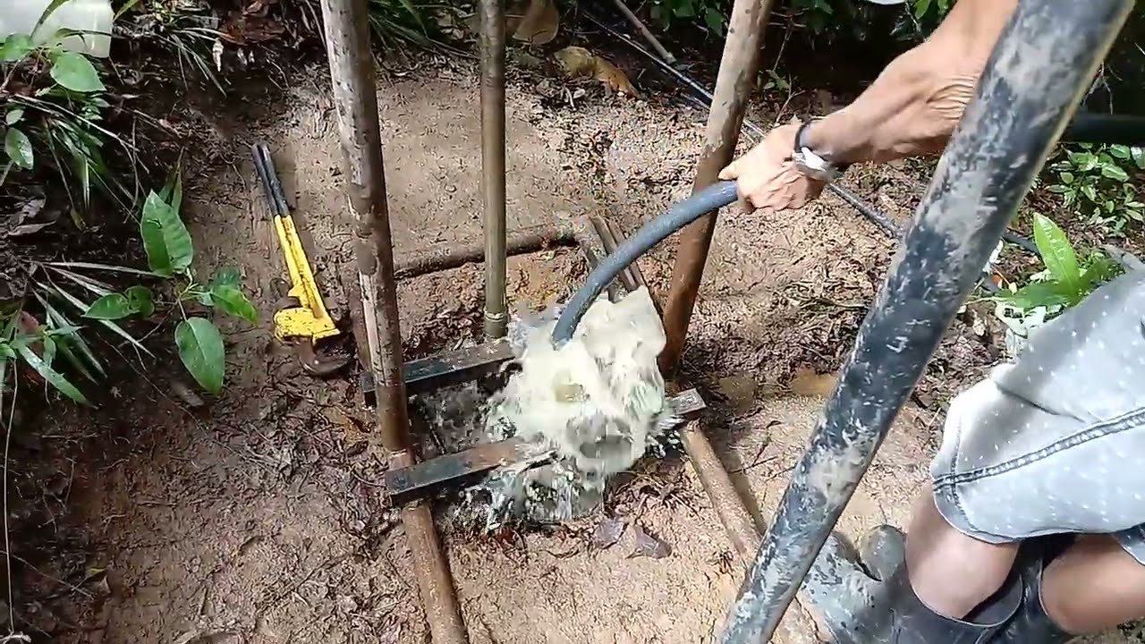 Poço artesiano perfuratriz, como fazer a limpeza de forma simples