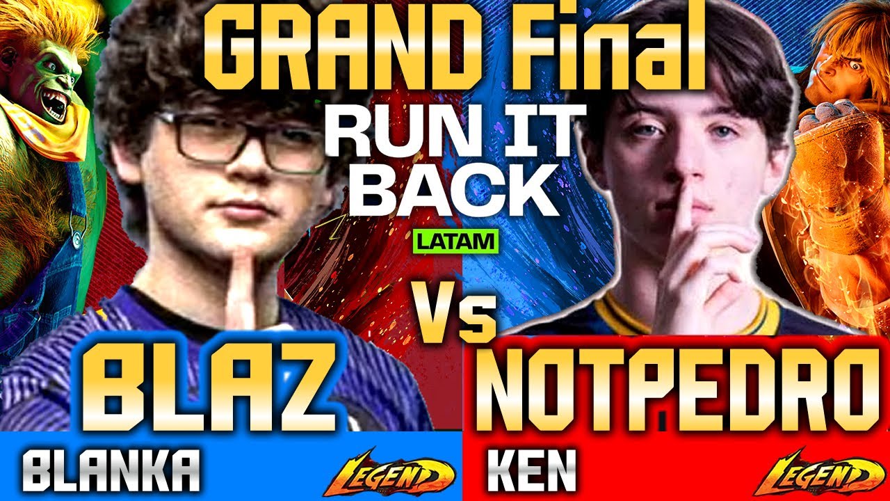 🥇 БЛАЗ против НОТПЕДРО🥇 Гранд-финал Street Fighter 6 🔥 Бланка против Кена ▰ Повторный бой: Первый...