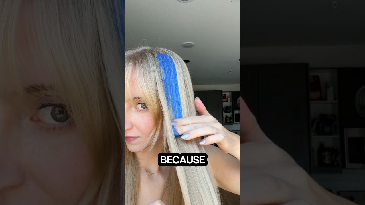 Stuck with blue hair! 😣 This blue dye isn&rsquo;t washing off you guys&hellip; help