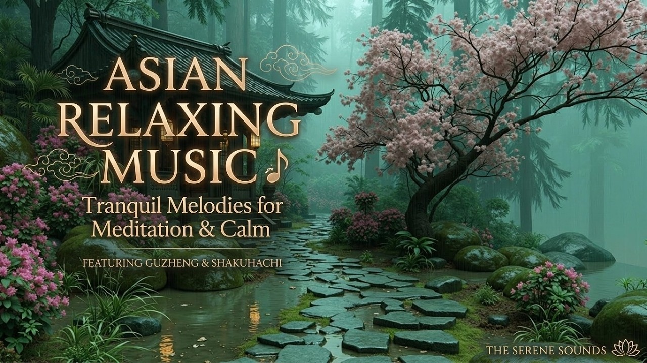 Сны священной горы - Кото и бамбуковая флейта для сна | Дождливый дзен