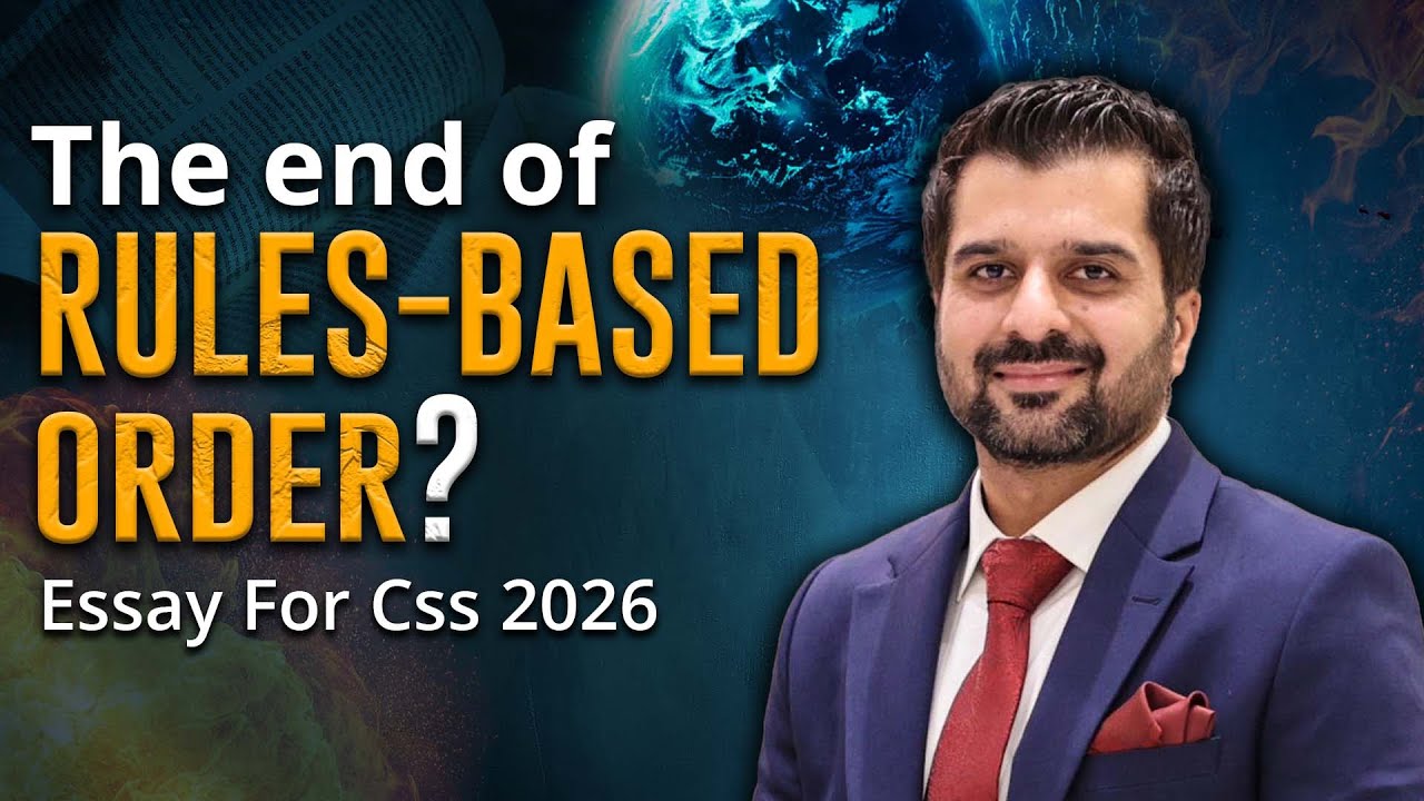 Конец порядка, основанного на правилах? Эссе для CSS на 2026 год.