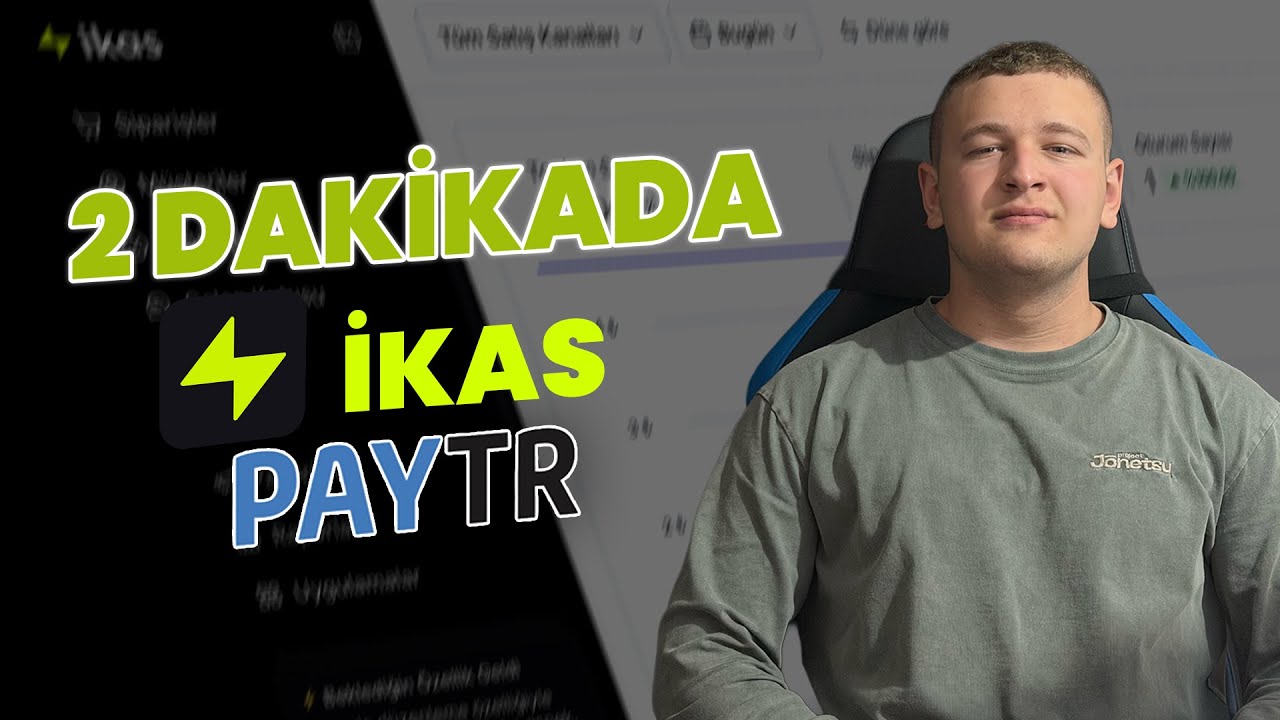 2 Dakikada ikas PayTr POS Bağlantısı Nasıl Yapılır? - İkas Eğitimi #18