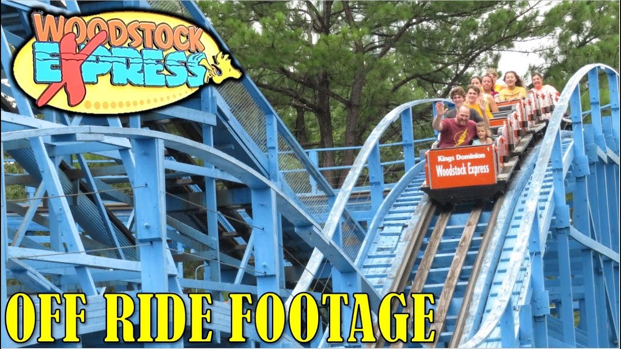 Woodstock Express at Kings Dominion Off-Ride Footage (No Copyright)