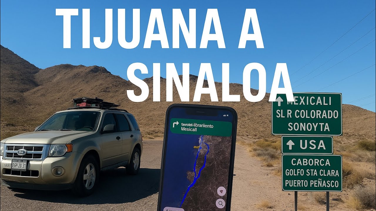 De Tijuana a Sinaloa por Carretera: Así Se Vive Todo el Camino
