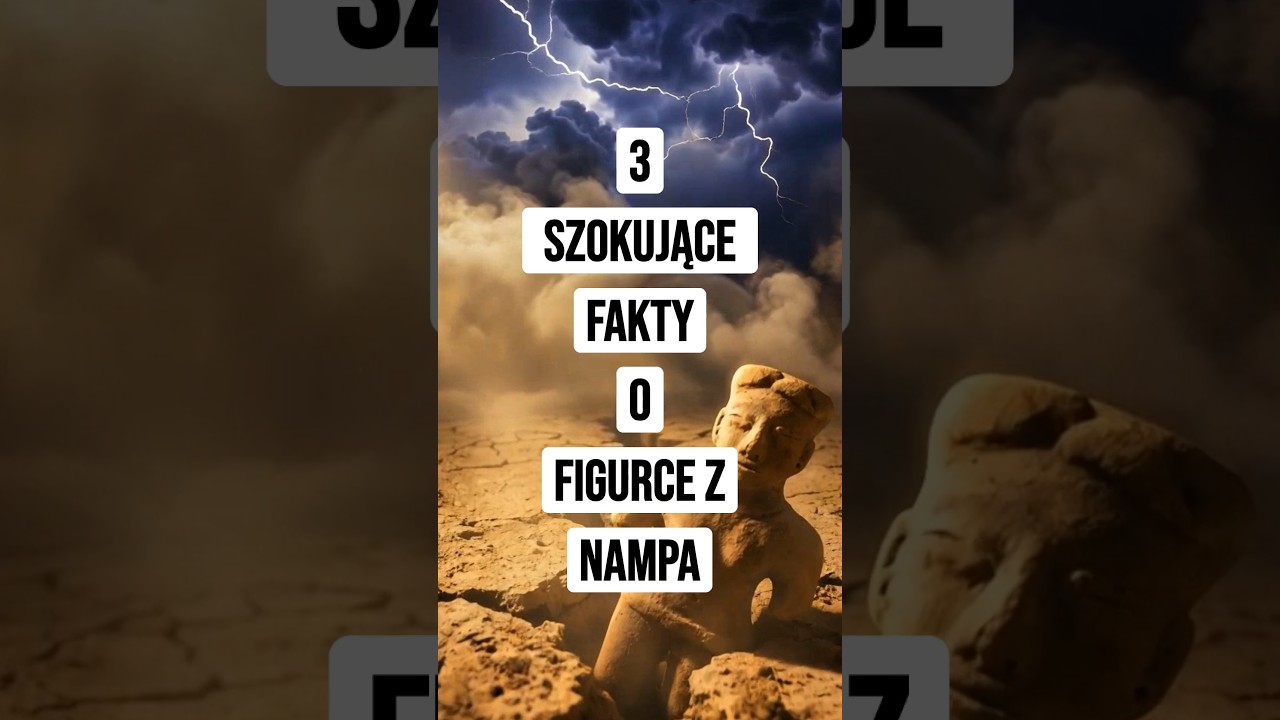 Gliniana figurka sprzed 2 milion&oacute;w lat znaleziona 90 metr&oacute;w pod ziemią 😱 Nampa #odtajnione #nampa