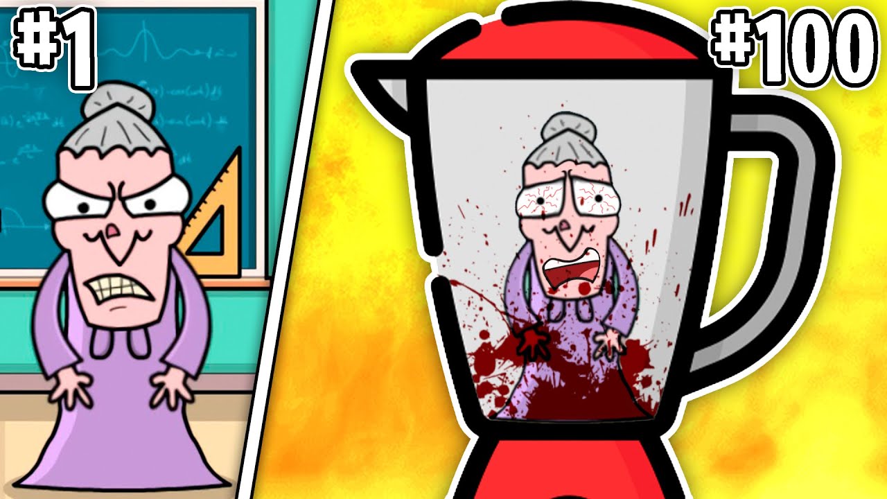 24 STUNDEN LEHRER NERVEN!👿(ALLE LEVEL) - Bash The Teacher