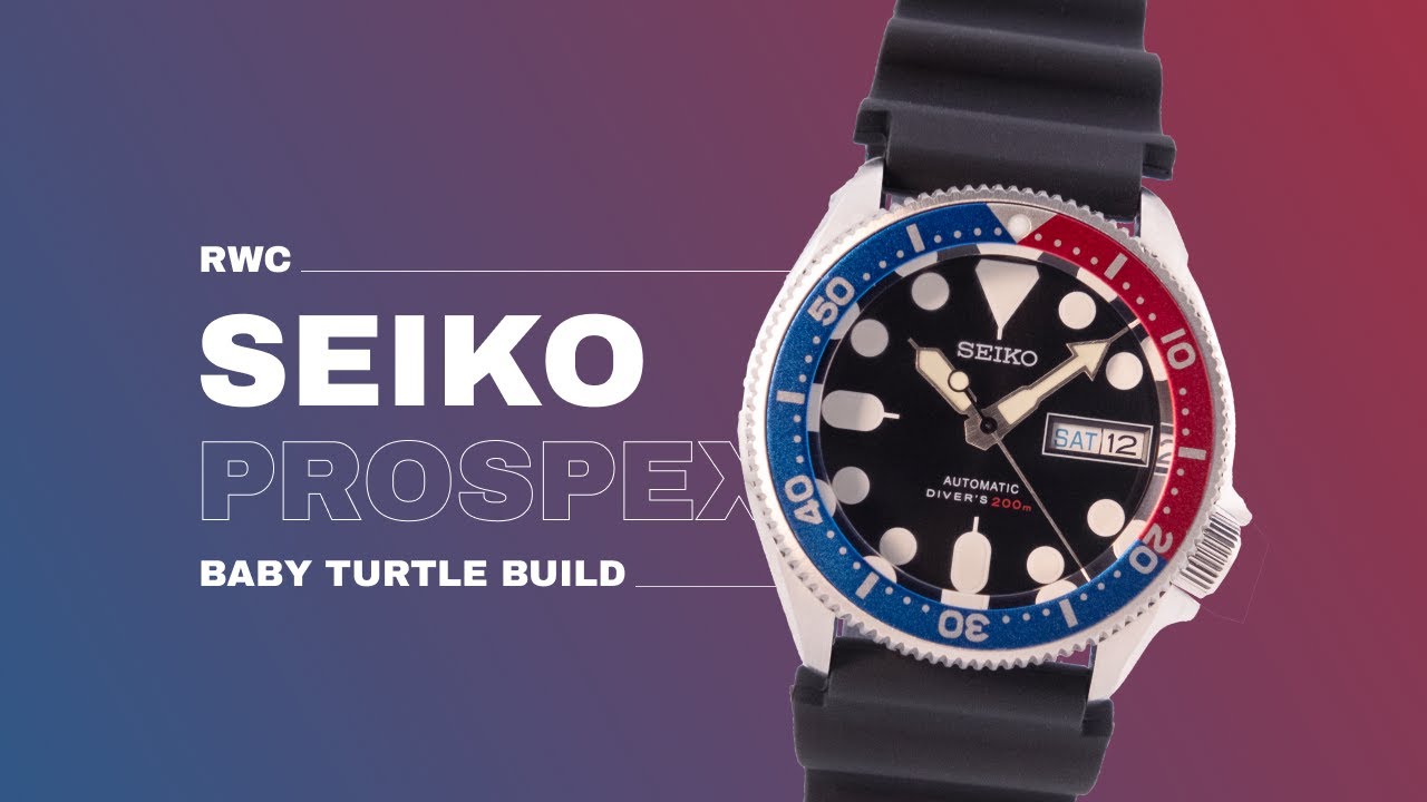 Seiko SKX build - Baby Turtle