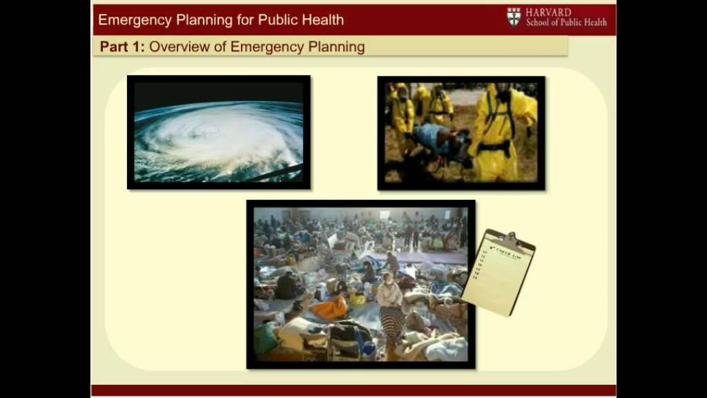 Emergency Planning for Local Public Health
